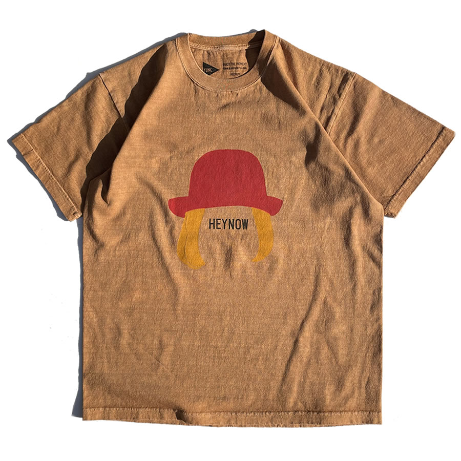 【楽天市場】FUNG(ファング)/ 半袖 Tシャツ / HEYNOW PIGMENT TEE - MUSTARD / メンズ マスタード ...