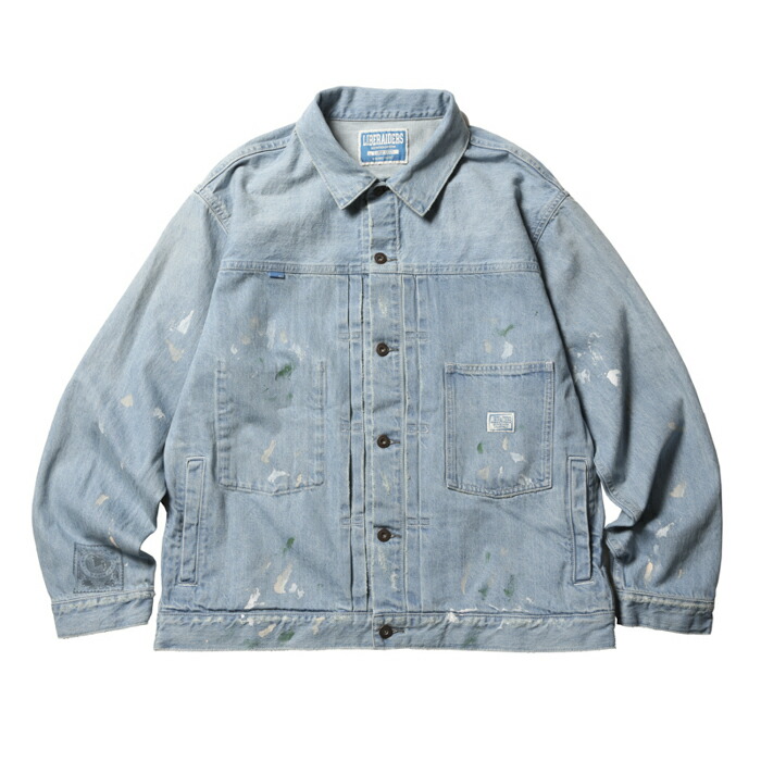 LIBERAIDERS デニムジャケット SMALL 楽天市場】Liberaiders 【 Stamped Denim Jacket Mens 】 デニム