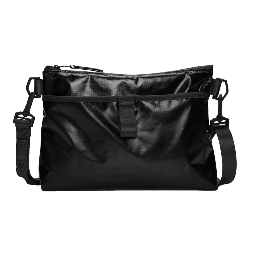RAINS （レインズ） / 御徒面子 雨合羽  ショルダーバッグ / SIBU MUSETTE BAG - BLACK / 904-41-14780 01 黒 バッグ・小物・ブランド雑貨-メンズバッグ