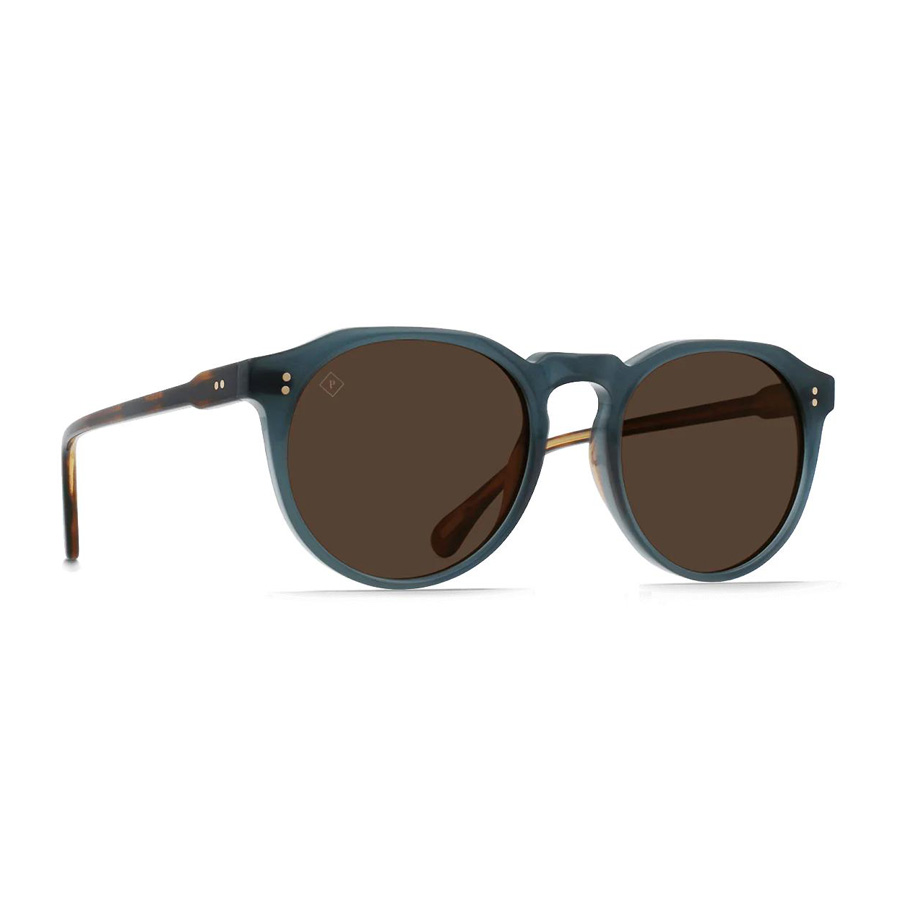 [国内正規品/送料無料] RAEN Optics レイン サングラス / REMMY 49 - CIRUS x VIBRANT BROWN POLARIZED / 正規代理店 / UVカット ボストン ミラーレンズ クリアフレーム メンズ レディース レーン ラエン