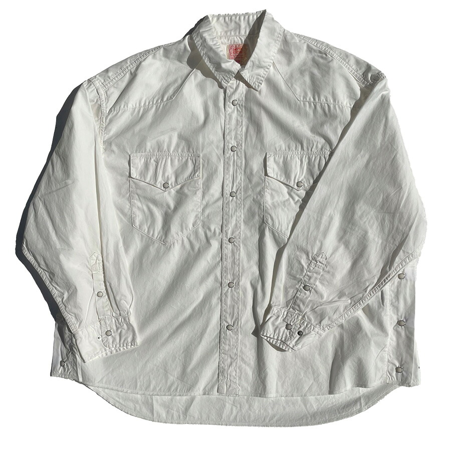 IMPRESTORE (インプレストア) / ウエスタンシャツ / DWAYNE - WESTERN SIRTS - WHITE x WHITE / メンズ
