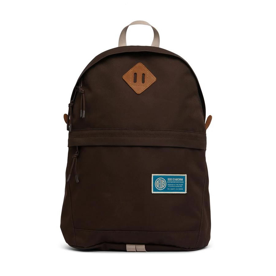 DEUS EX MACHINA ( デウスエクスマキナ ) / うしろ側容器に並べる 背嚢 / UTILITY DAY PACK - CHOC BROWN / DMF247753 父の日 メンズ 差し上げ物