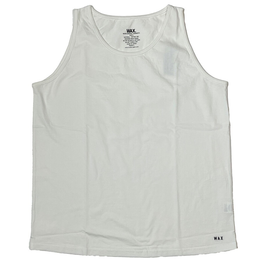 楽天市場】WAX Basic tank top / ワックス ベーシック タンク