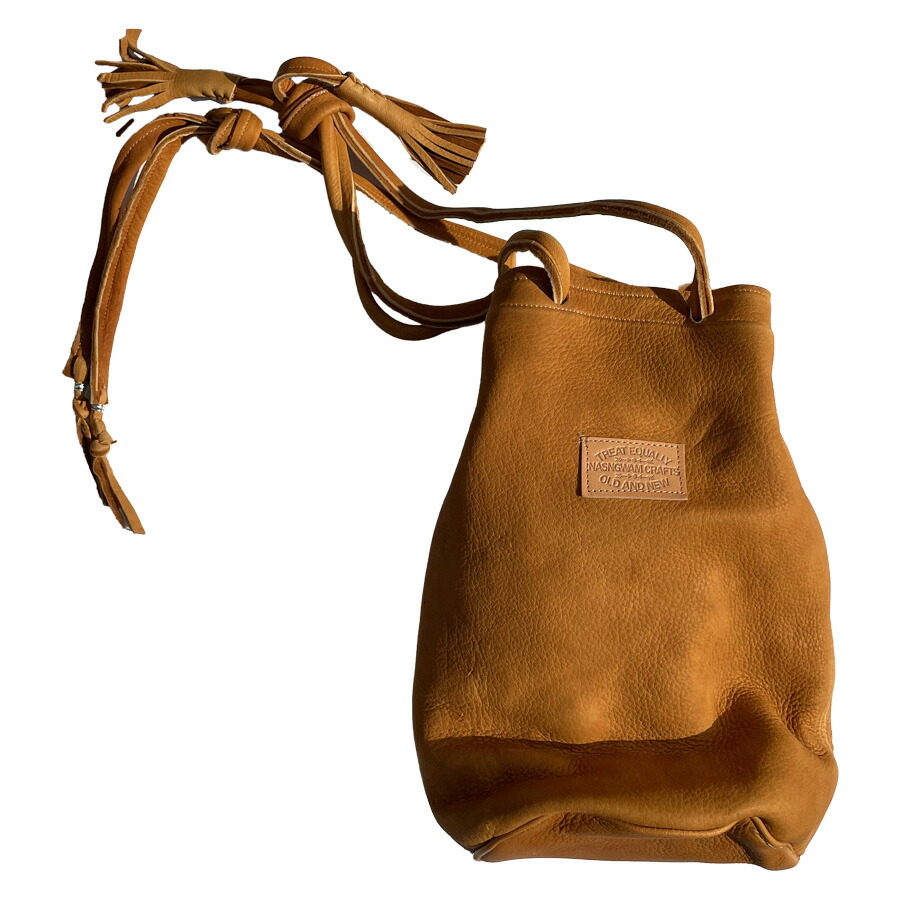 楽天市場】Nasngwam ナスングワム | DEARSKIN MESSENGER BAG / 鹿革