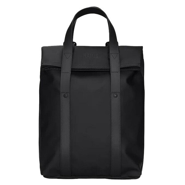 RAINS （レインズ） / バッグ 防水 トートバッグ バックパック リュックサック 2WAY / 2 Way Tote Backpack Mini - BLACK / 904-52-12780 01 黒　ブラック