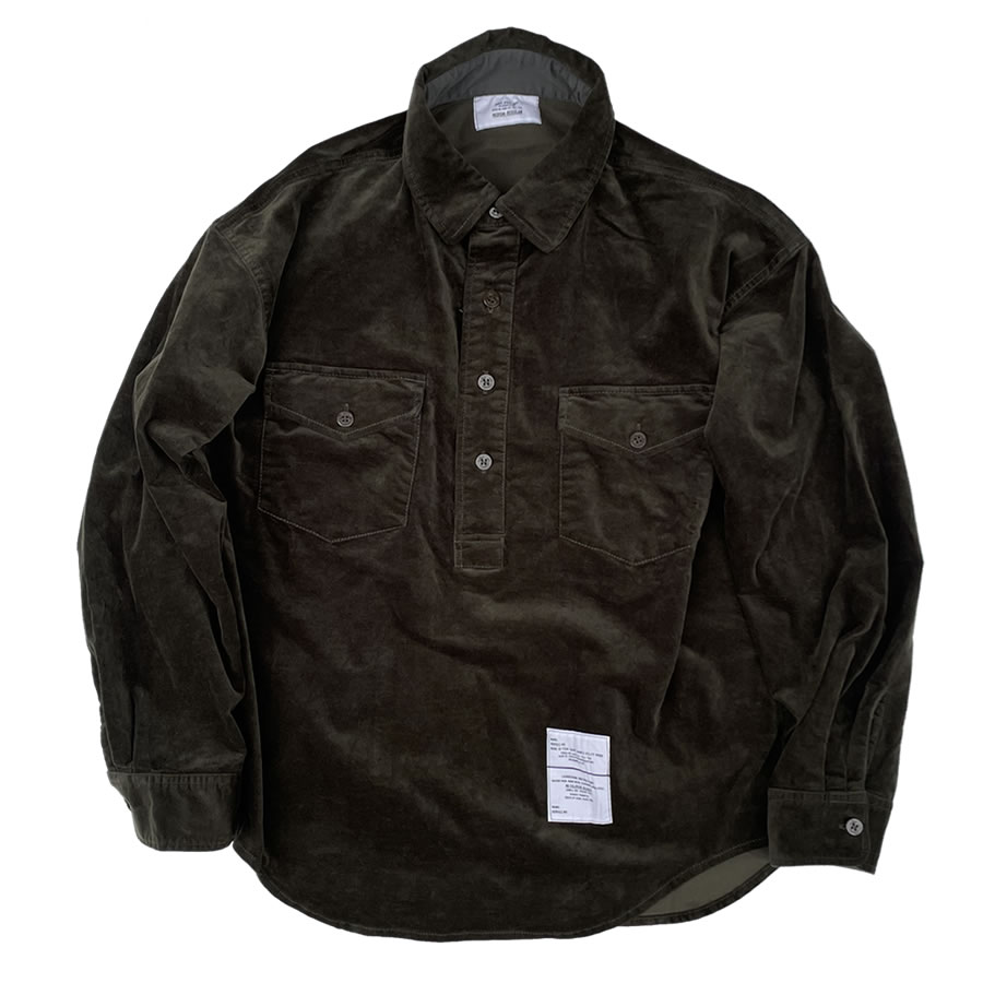 GOLDEN MILLS INC. (ゴールデンミルズ) / ティーシャツ プルオーバー  / NWC USN PULLOVER SHIRT - OLIVE / 232GM-S1054 / メンズ オリーブ カーキ緑であること 緑 分かりやすい 無地