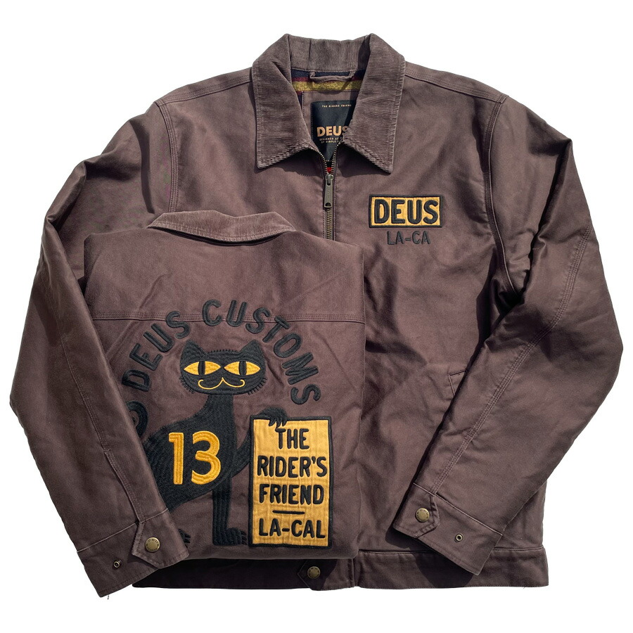 deus ex machina SUEDE JACKETトラッカージャケット DEUS EX MACHINA (デウスエクスマキナ) / トラッカージャケット / LEON