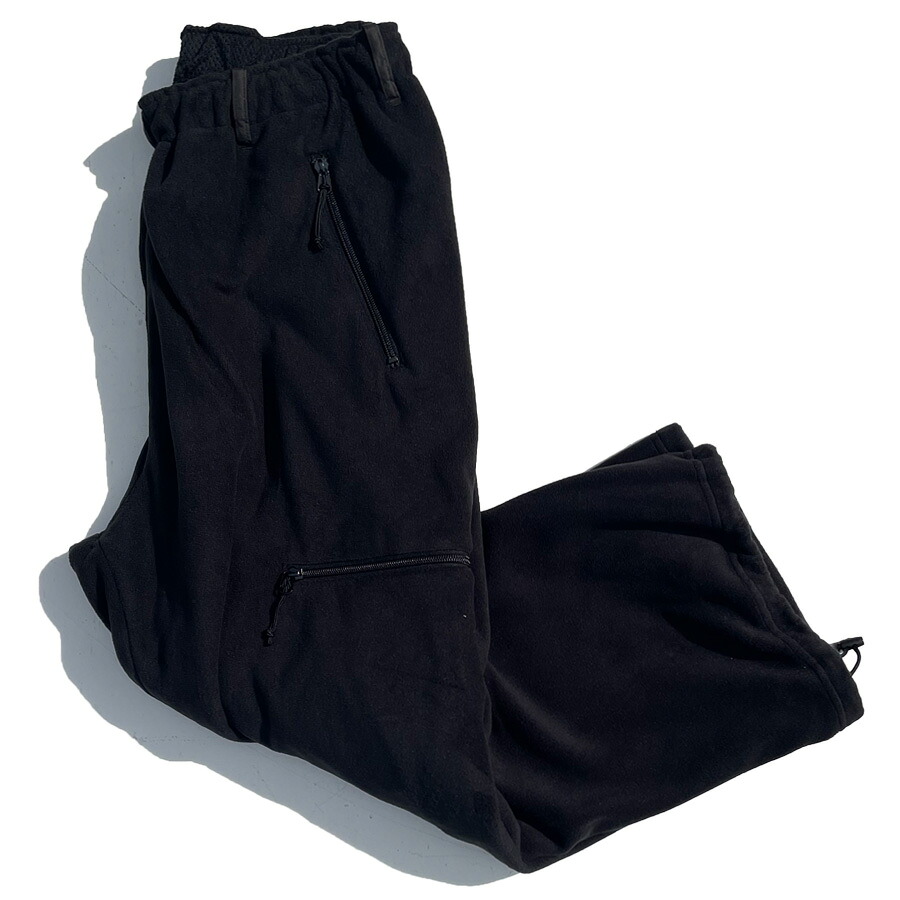 AXESQUIN(アクシーズクイン) / フリースパンツ / RETRO FLEECE WIDE PANTS 2.0 - BLACK / 322041 / メンズ ブラック 黒 ウォーム シンプル|タータスストアー大阪