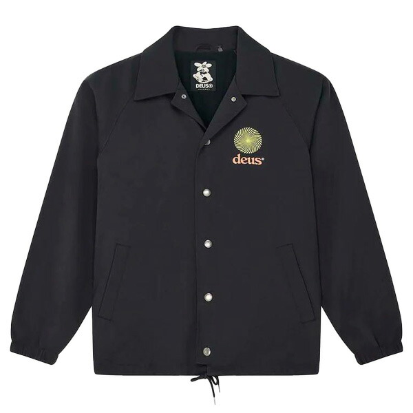 DEUS EX MACHINA ( デウスエクスマキナ ) コーチジャケット ナイロンジャケット / STRATA COACH JACKET - BLACK / D261UJK175 ブラック 20,625円