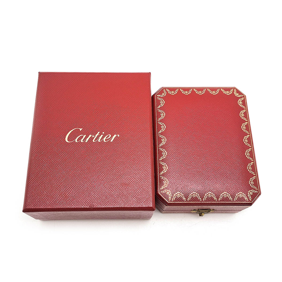 楽天市場】極美品 Cartier カルティエ ペアリング ケース 箱 黒 指輪