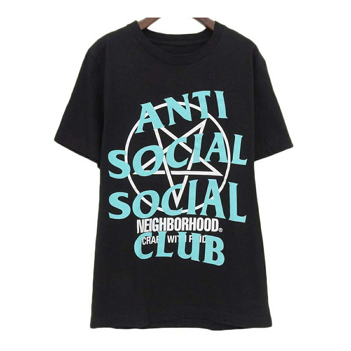【美品】ネイバーフッド×ANTI SOCIAL SOCIAL CLUB Tシャツ NEIGHBORHOOD ネイバーフッド × ANTI SOCIAL CLUB アンチ