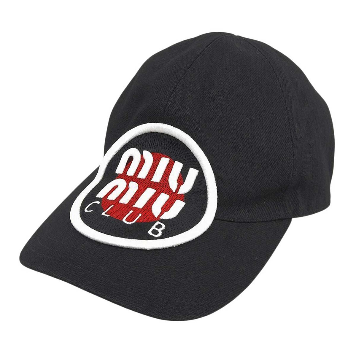 楽天市場】【中古】miumiu(ミュウミュウ) ドリル ベースボールキャップ