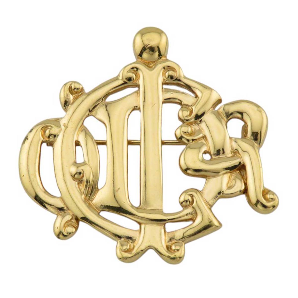 【美品】クリスチャンディオール ゴールド エンブレム ブローチ アクセサリー 楽天市場】【USED-B】Christian Dior クリスチャン ディオール