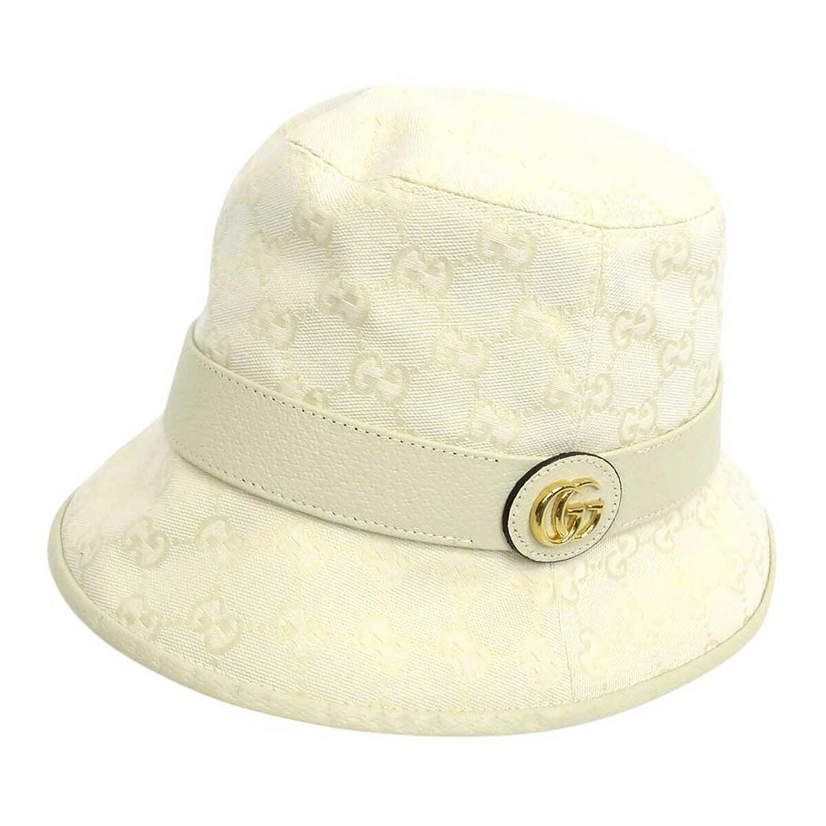 グッチ フェドラ バケット ハット GGキャンバス サイズ：M 576587 GUCCI】グッチ フェドラハット 576587 ハットレディース GG