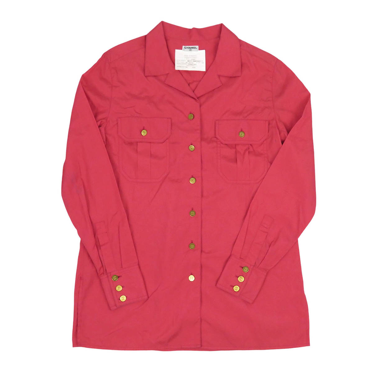 楽天市場】【アパレル】CHANEL シャネル レディース 長袖 シャツ