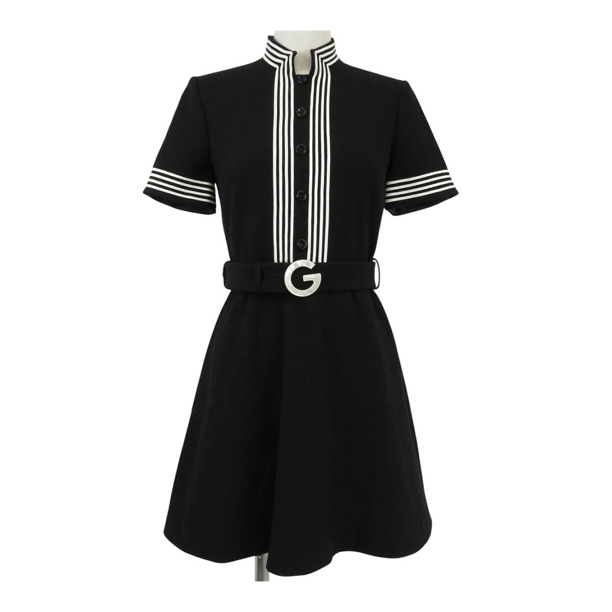 楽天市場】【グッチ】Gucci 18AW ツイード チェックワンピース 530704