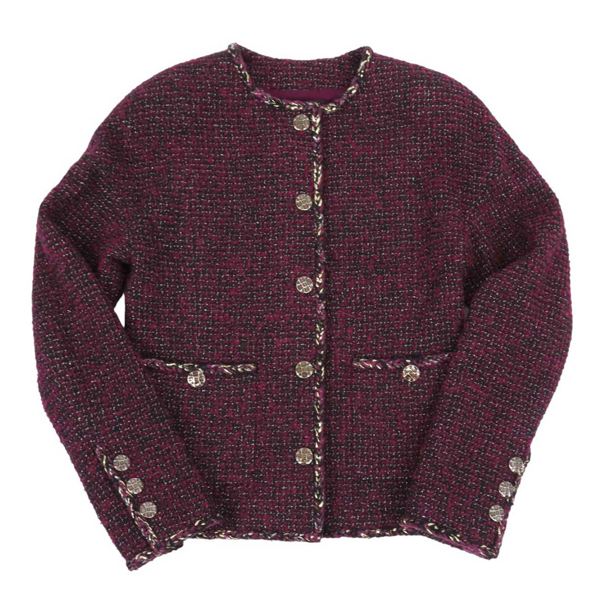 楽天市場】【シャネル】Chanel ココマークボダン ツイード ジャケット