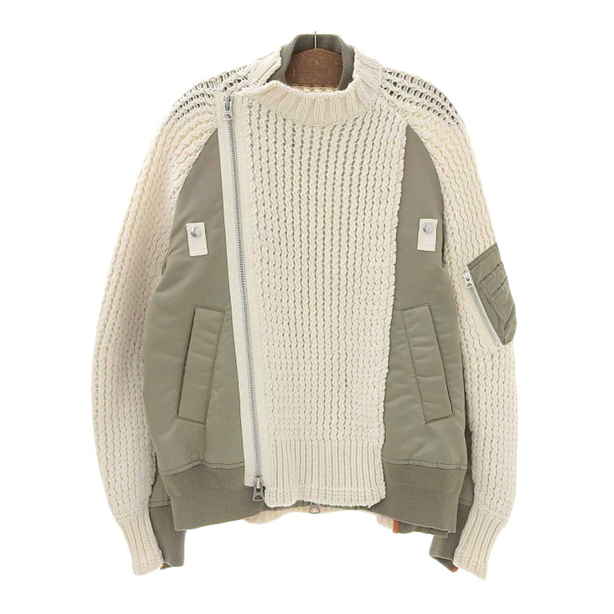 楽天市場】Sacai サカイ ジャケット サイズ:3 22SS バンダナ コットン