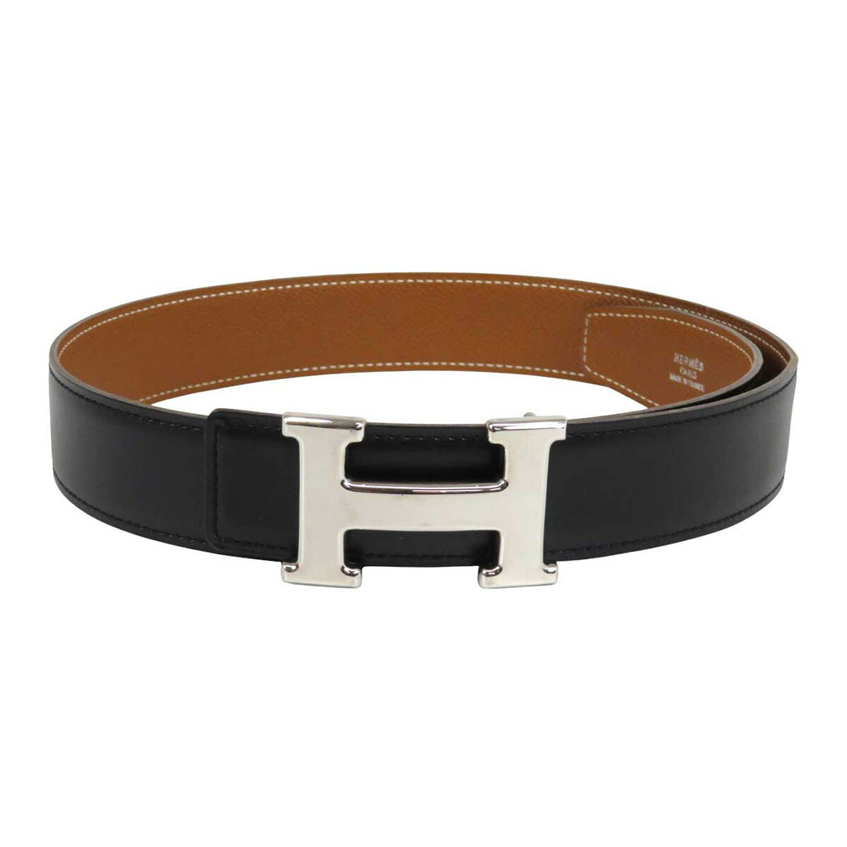 楽天市場】【アパレル】HERMES エルメス リバーシブル ベルト レザー