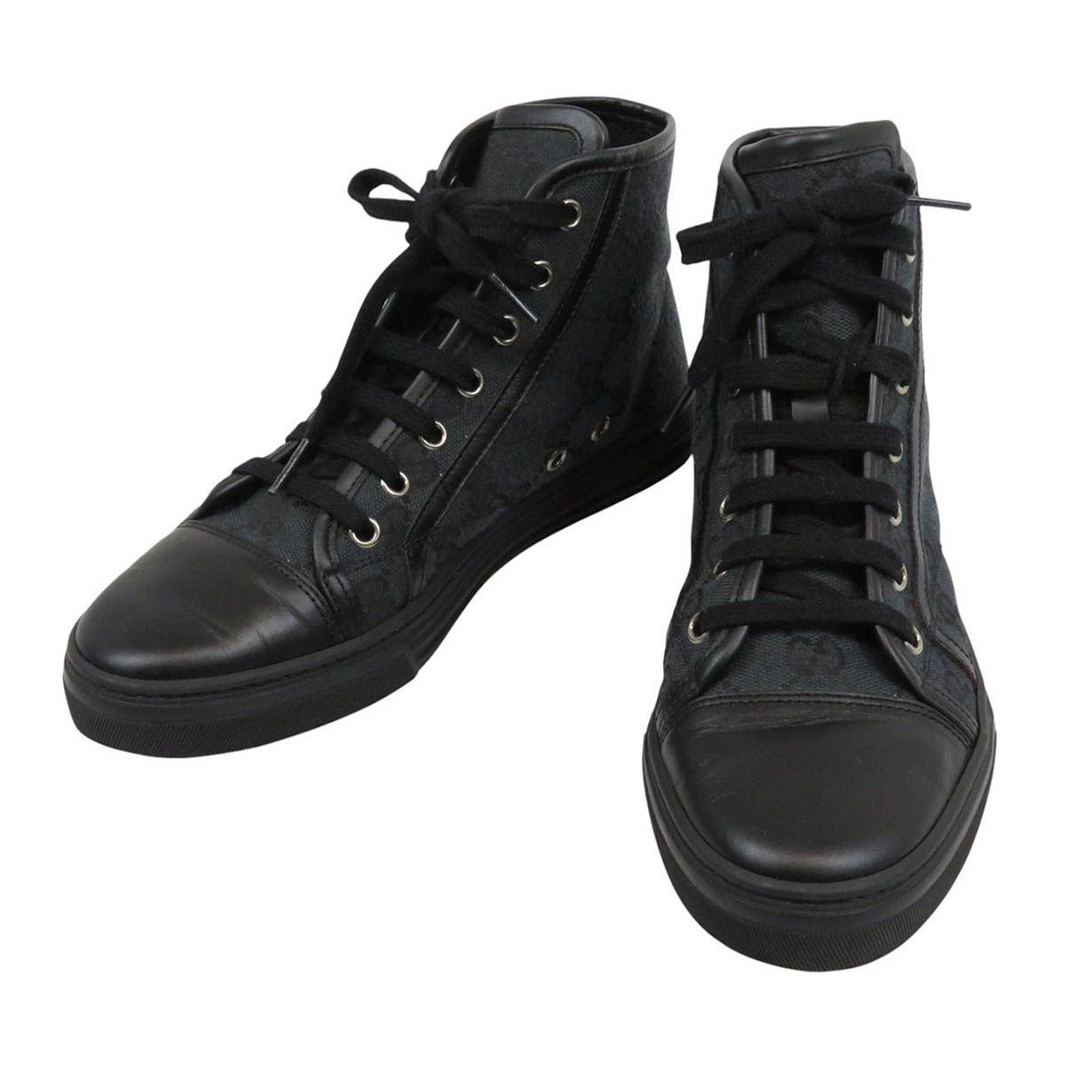 楽天市場】【グッチ】Gucci GGブルームズ ハイカットスニーカー 404937