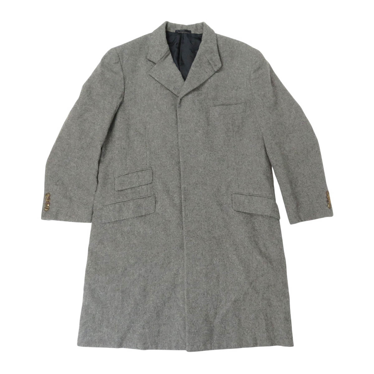 楽天市場】エルメス HERMES チェスターコート カシミヤ100％ 50サイズ