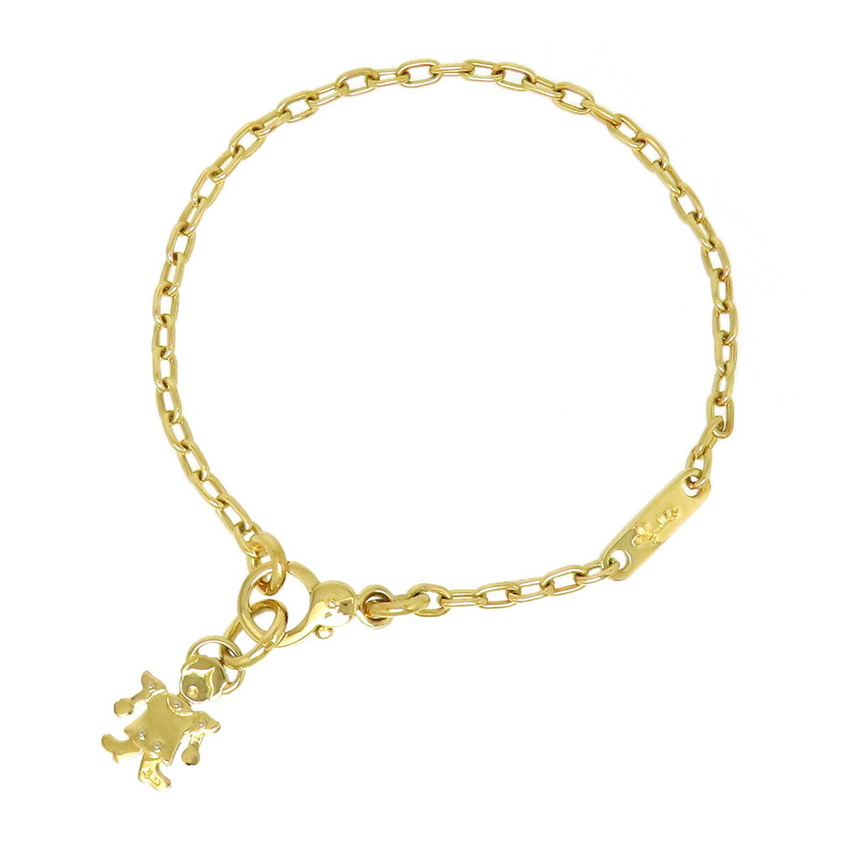 ★鑑定済★美品★ポメラート★シルバー925★ブレス★DODO★750★k18★ ☆鑑定済☆美品☆ポメラート☆シルバー925☆ブレス☆DODO☆750