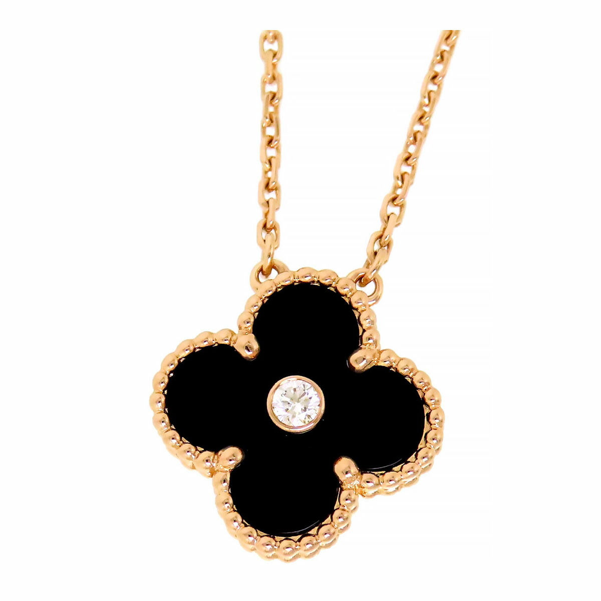 VINTAGE VCA 2023ホリデー ヴィンテージアルハンブラ ネックレス VanCleef＆Arpels ヴィンテージ アルハンブラ ペンダント 2023