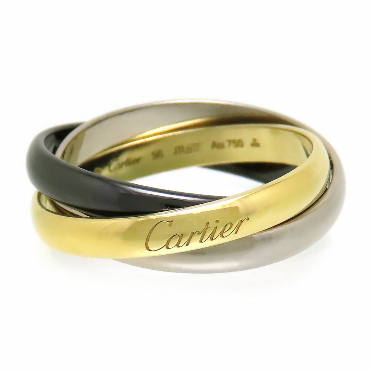 楽天市場】カルティエ Cartier リング トリニティ クラシック MM