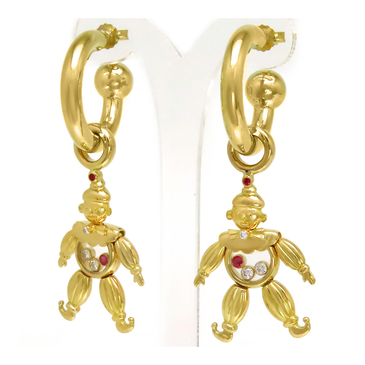 Chopard ショパール ハッピー ダイヤモンド ピアス 中古] ショパール ハッピーダイヤモンド 83A0545001 ピアス J337899