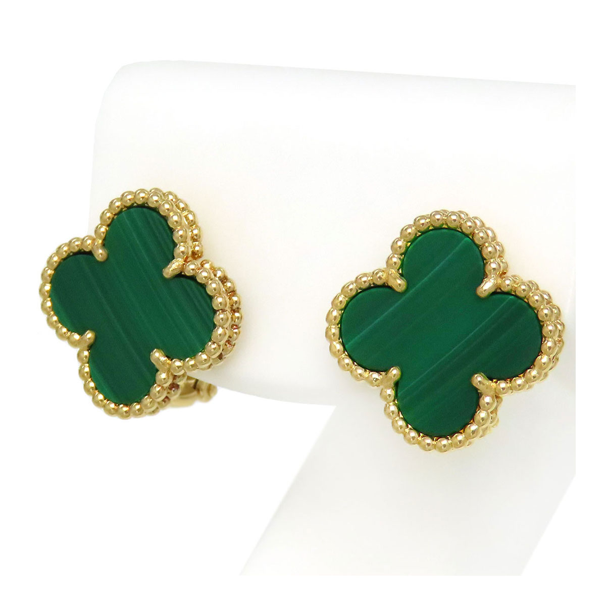 楽天市場】ヴァンクリーフ＆アーペル ピュアアルハンブラ ピアス K18