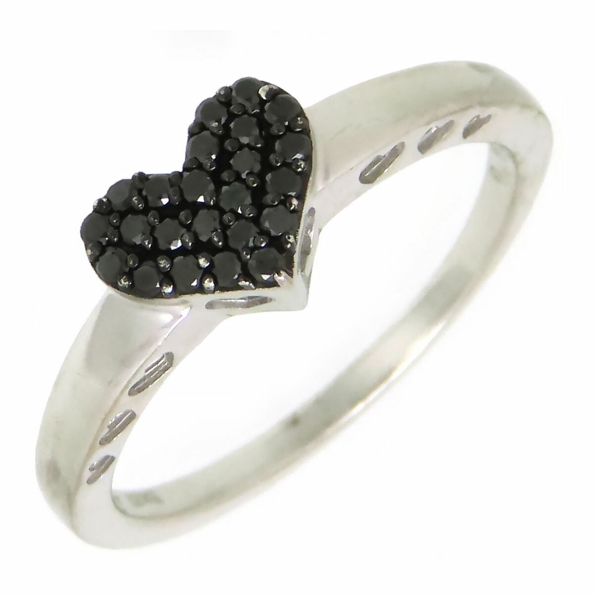 ブラックダイヤモンドリング　Ponte Vecchio 9号 楽天市場】Ponte Vecchio ポンテヴェキオ ハート リング 指輪