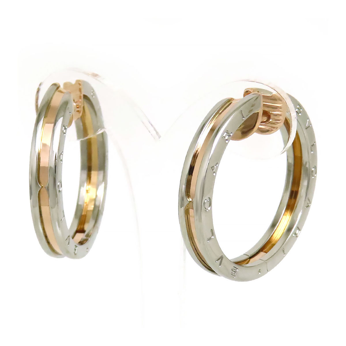 楽天市場】【美品】ブルガリ 【BVLGARI】ビーゼロワン 18Kローズ