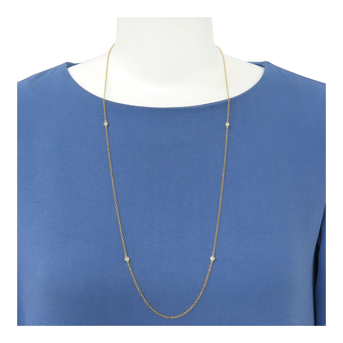 楽天市場】ティファニー TIFFANY&Co. バイザヤード ネックレス 11P