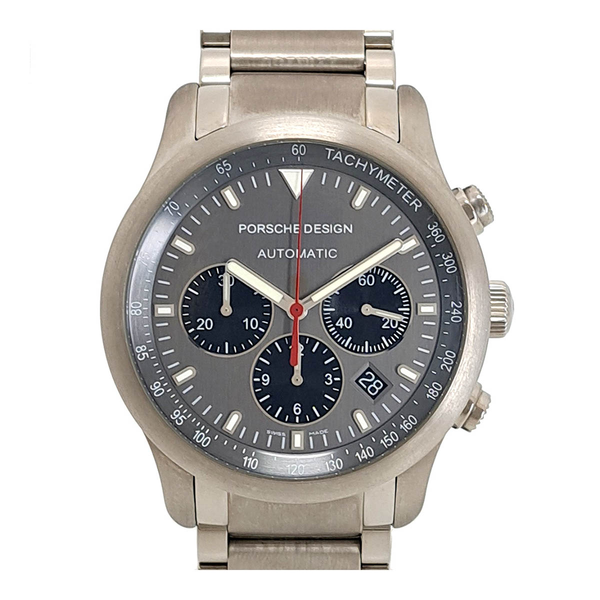 【楽天市場】ポルシェデザイン ダッシュボード クロノグラフ 6612.11/1 自動巻き チタン メンズ Porsche Design 【中古 ...