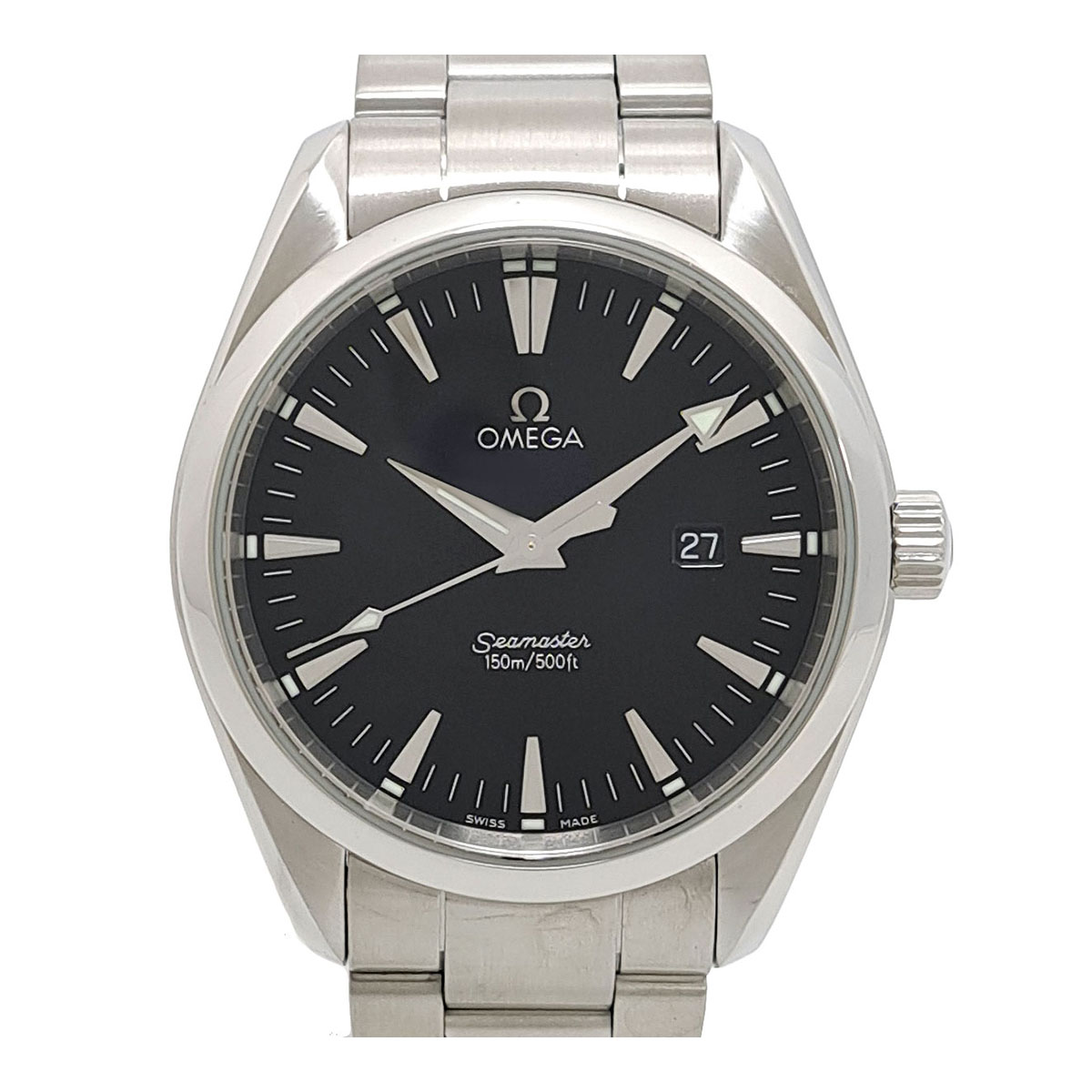 よ*く様 OMEGA オメガ Ω アクアテラ クロノグラフ 腕時計 正規品 新品)OMEGA オメガ シーマスター アクアテラ GMT クロノグラフ