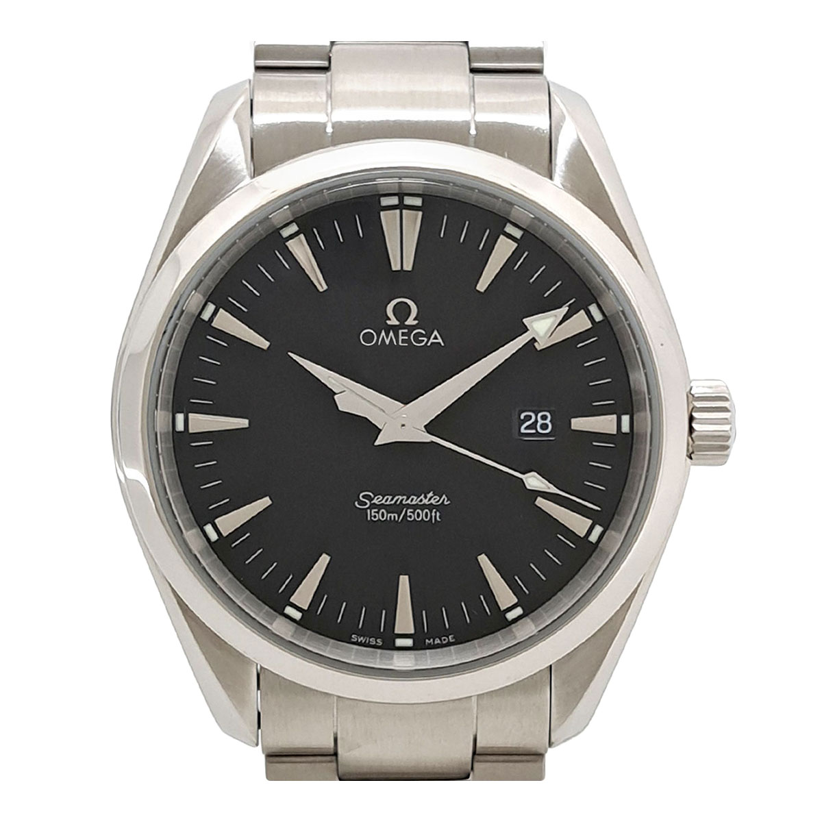 クォーツ腕時計 シルバー/ブラック　オメガ 楽天市場】【ウォッチ】 OMEGA オメガ シーマスター アクアテラ