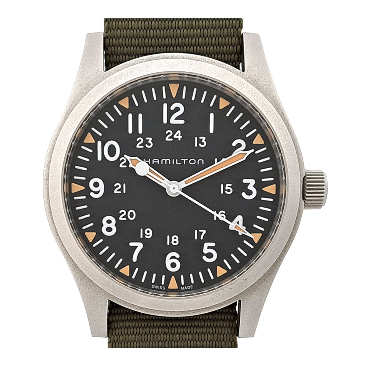 楽天市場】【HAMILTON】ハミルトン カーキ フィールド H694190 手巻き