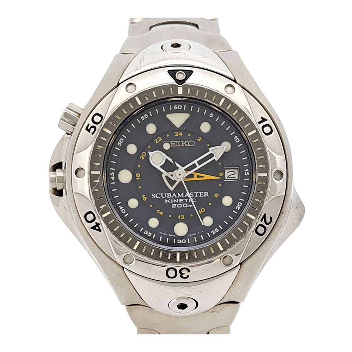 楽天市場】セイコー メンズ 腕時計 5M63-0B40 キネティック スキューバ