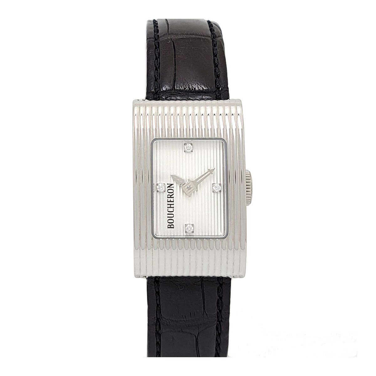 楽天市場】電池交換済 BOUCHERON ブシュロン リフレ 青 ブルー