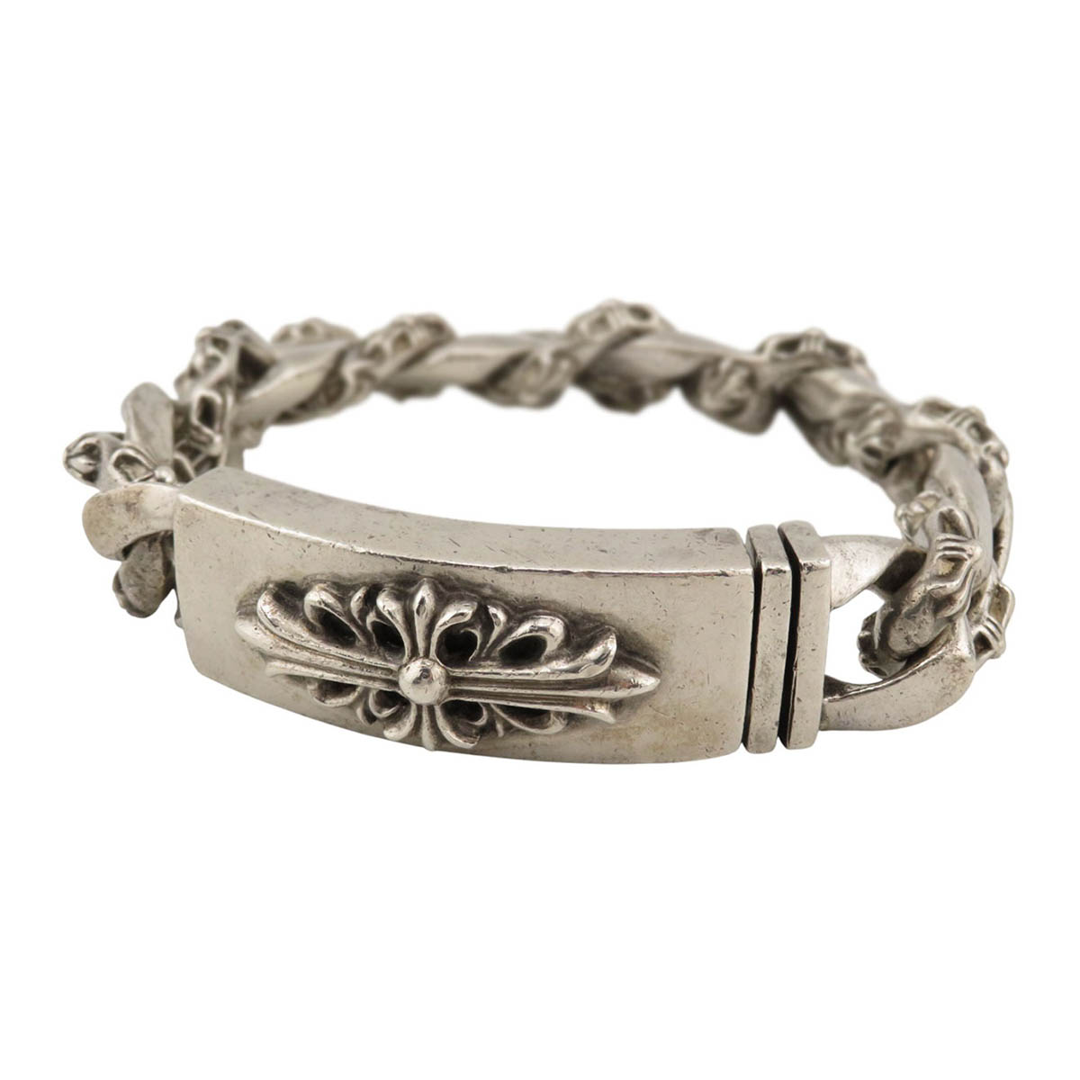 クロムハーツブレスレット　レシート付き　正規品 楽天市場】クロムハーツ【CHROMEHEARTS】【保証書付】【ラージ