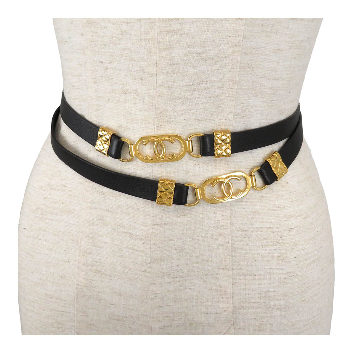 楽天市場】【シャネル】Chanel ココマークバックル ロゴ レザー