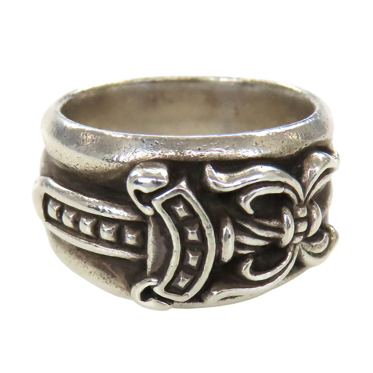 クロムハーツ ダガー 輪っか 18号 Sterling ユニ一発やる CHROME HEARTS 【中古】 【お召しもの・小物】