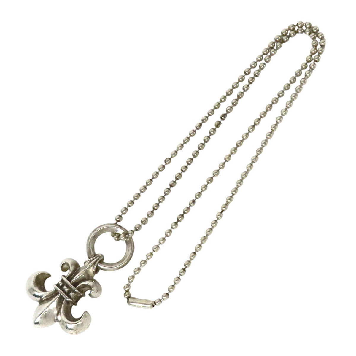 クロムハーツ BS太陽フレア 首飾り SV925 ユニ一発やる CHROME HEARTS 【中古】 【御召しもの・小物】