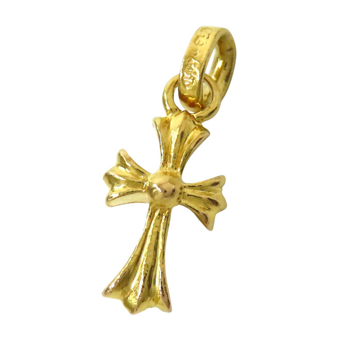 クロムハーツ もの言う花 ファット 惹きつける 22K 22K ユニ一発やる CHROME HEARTS 【中古】 【お召しもの・小物】