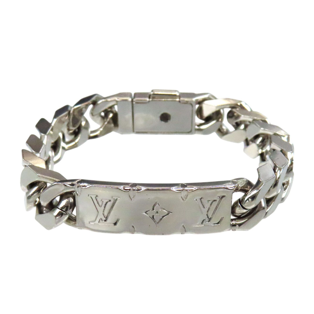 ルイヴィトン モノグラム チェーン店 腕輪 M00269 金属元素 ユニ一発やる LOUIS VUITTON 【中古】 【お召しもの・小物】 ブレスレット-ジュエリー・アクセサリー