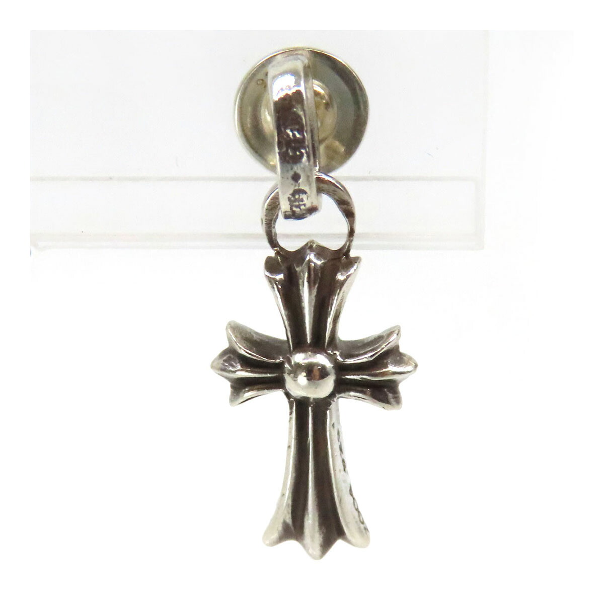 クロムハーツ ベイビーファット 落っこちる ピアス SV925 14K ユニ一発やる CHROME HEARTS 【中古】 【御召しもの・小物】