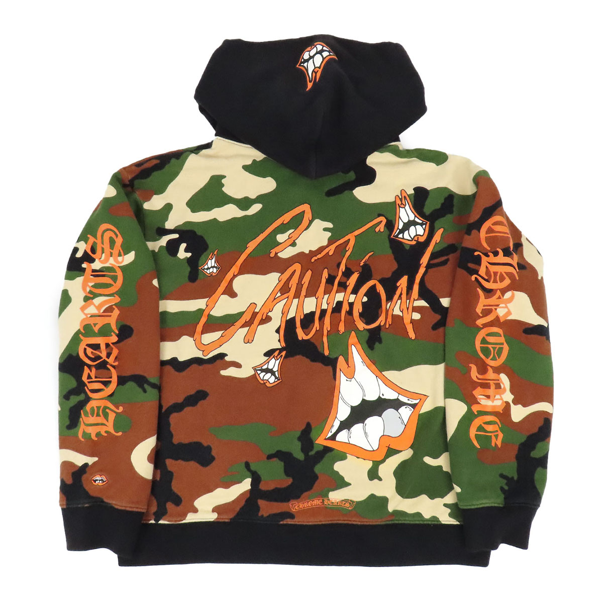 クロムハーツ × MATTY BOY CAMO HOODIE パーカー メンズ マルチ色合い CHROME HEARTS 【中古】 【お召しもの・小物】