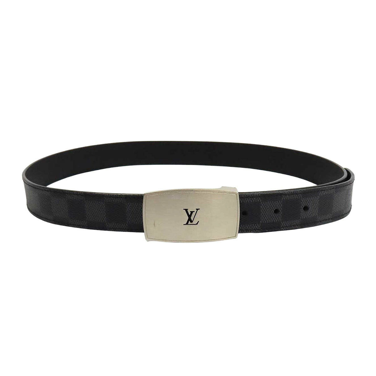 ルイヴィトン ダミエグラフィット 胴締め LV CUT 胴締め 90 M9638 ユニ一発やる 黒いこと LOUIS VUITTON 【中古】 【お召しもの・小物】