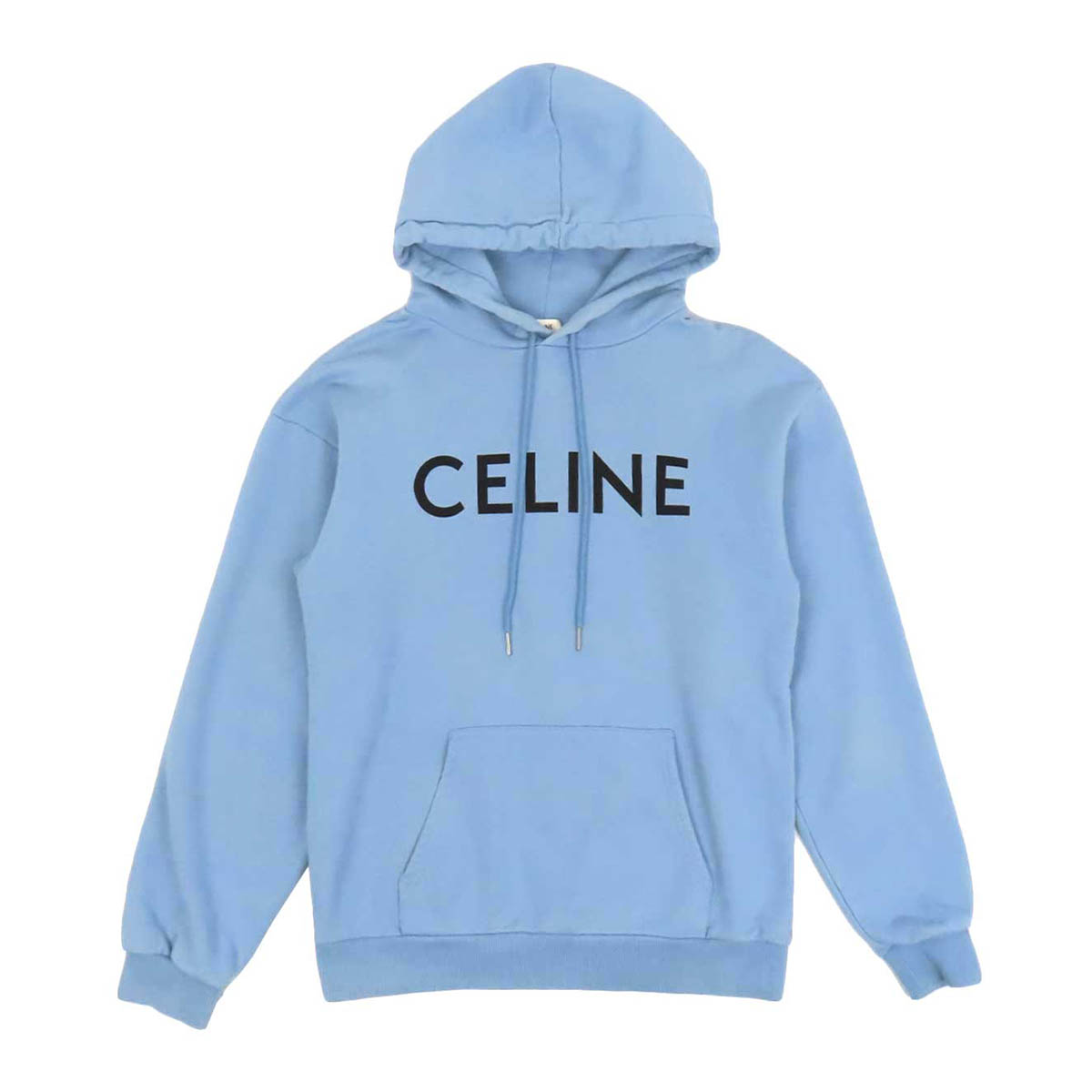 セリーヌ ロゴタイプ パーカー 2Y321670Q メンズ 点火装置青碧 CELINE 【中古】 【御召しもの・小物】