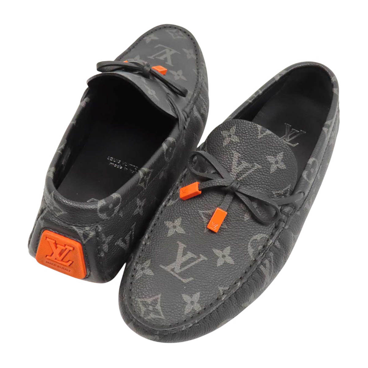 ルイヴィトン LV １番ウッド 置き目毛皮 モノグラム メンズ 黒いこと LOUIS VUITTON 【中古】 【お召しもの・小物】